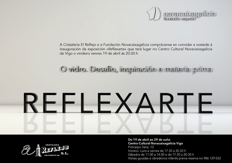 Invitación Exposición Reflexarte